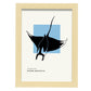 Manta Ray-Artwork-Nacnic-A4-Marco Madera clara-Nacnic Estudio SL