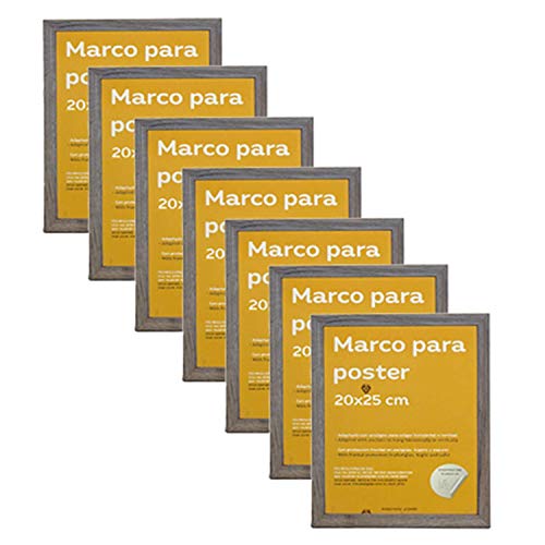 Marco Negro tamaño 25x25cm. Marco Negro para Fotos, Posters, Diplomas, –  Nacnic Estudio SL