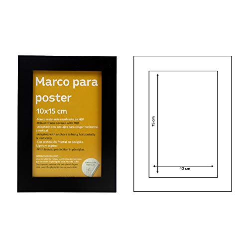 Marco Pequenos (NEGRO, 10x15 (4unid))-Nacnic-Nacnic Estudio SL