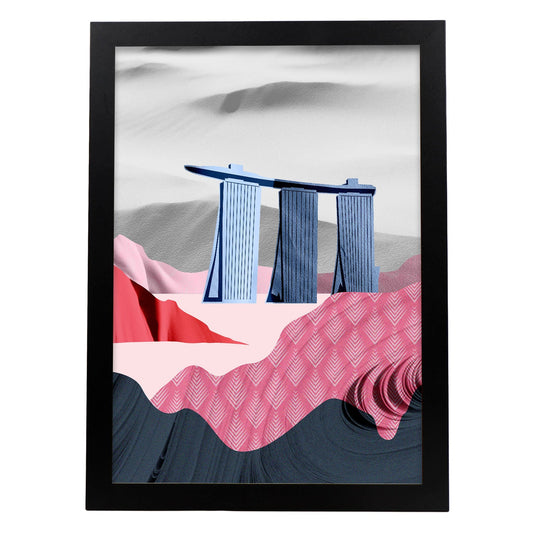 Marina Bay Sands-Artwork-Nacnic-A3-Sin marco-Nacnic Estudio SL