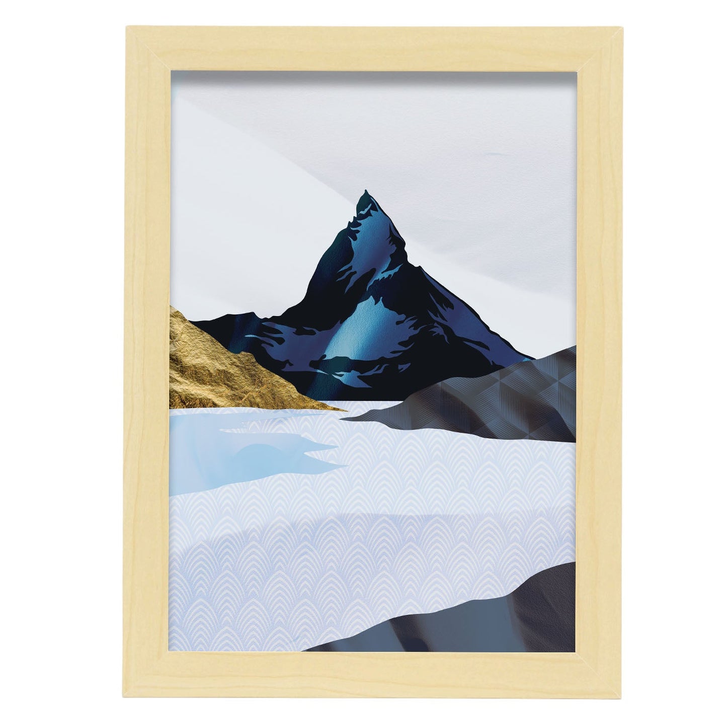 Matterhorn-Artwork-Nacnic-A4-Marco Madera clara-Nacnic Estudio SL