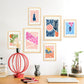 Minimalism Posters in Pastel Colours. Flower Power.-Artwork-Nacnic-Nacnic Estudio SL