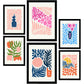 Minimalism Posters in Pastel Colours. Flower Power.-Artwork-Nacnic-Nacnic Estudio SL