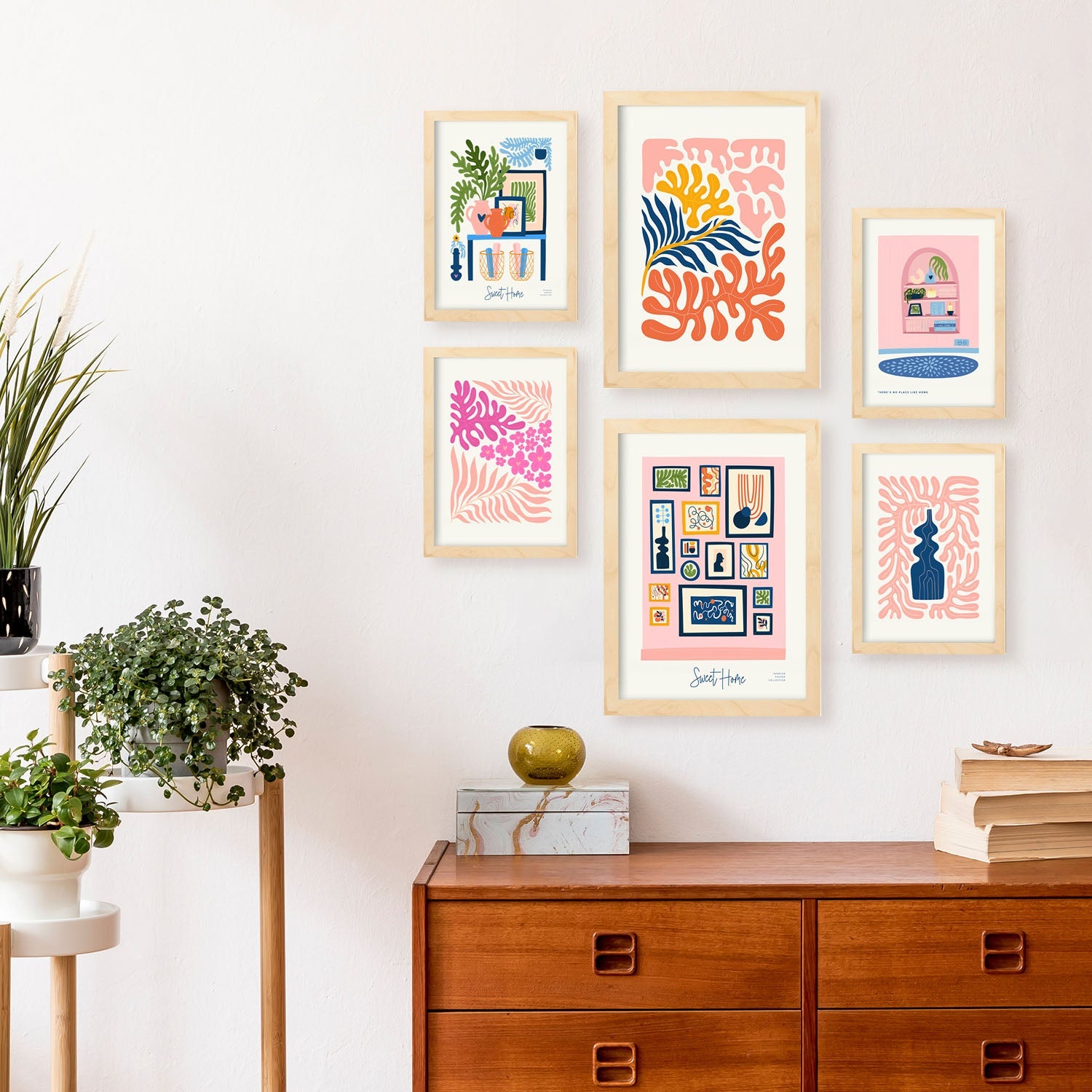 Minimalism Posters in Pastel Colours. Sweet Home.-Artwork-Nacnic-Nacnic Estudio SL