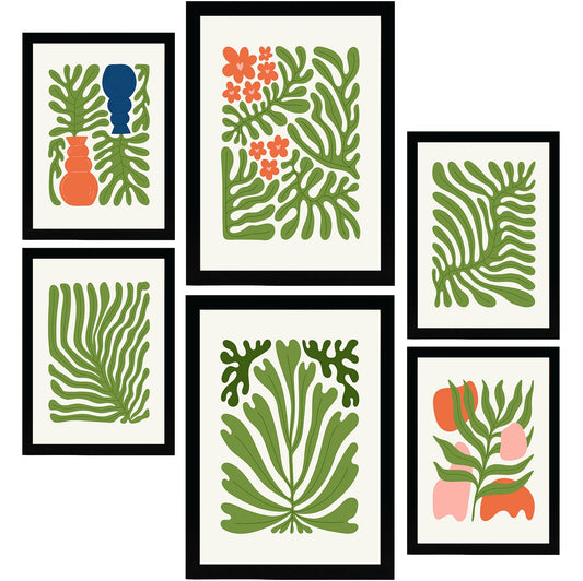 Minimalism Posters in Vibrant Colours. Evergreen.-Artwork-Nacnic-Nacnic Estudio SL