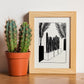 Modern Cactus-Artwork-Nacnic-Nacnic Estudio SL