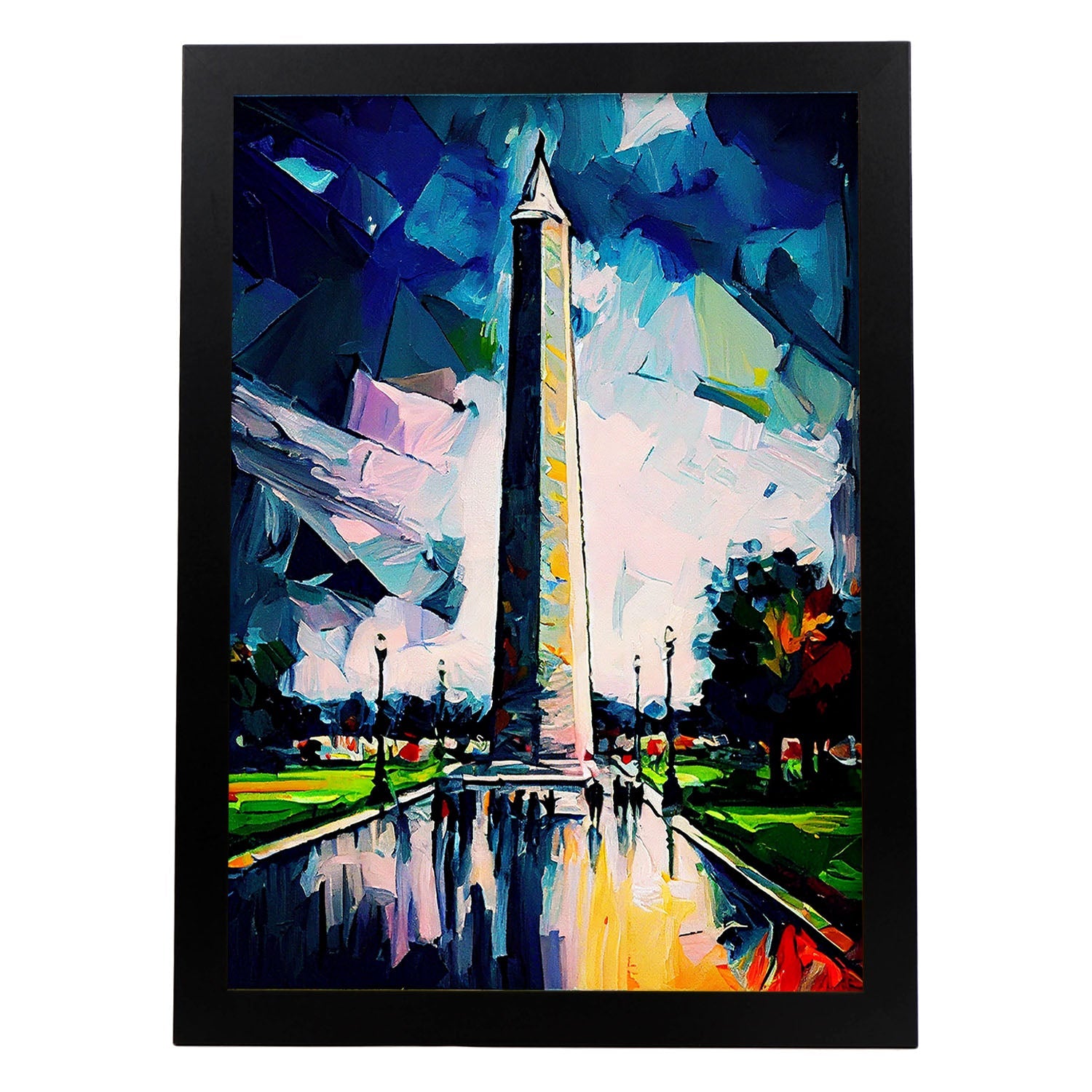 Monumento Nacnic Washington Washington D.C.-Artwork-Nacnic-A4-Sin marco-Nacnic Estudio SL