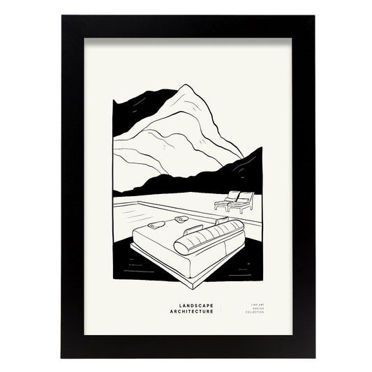 Mountain Backyard-Artwork-Nacnic-A4-Sin marco-Nacnic Estudio SL