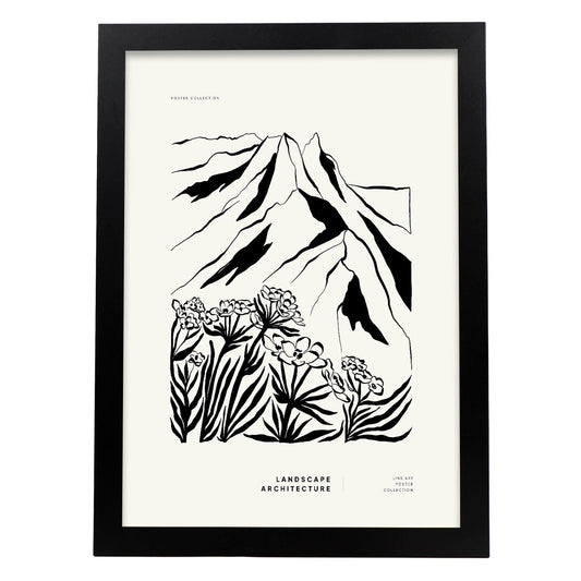 Mountain Flowers-Artwork-Nacnic-A3-Sin marco-Nacnic Estudio SL