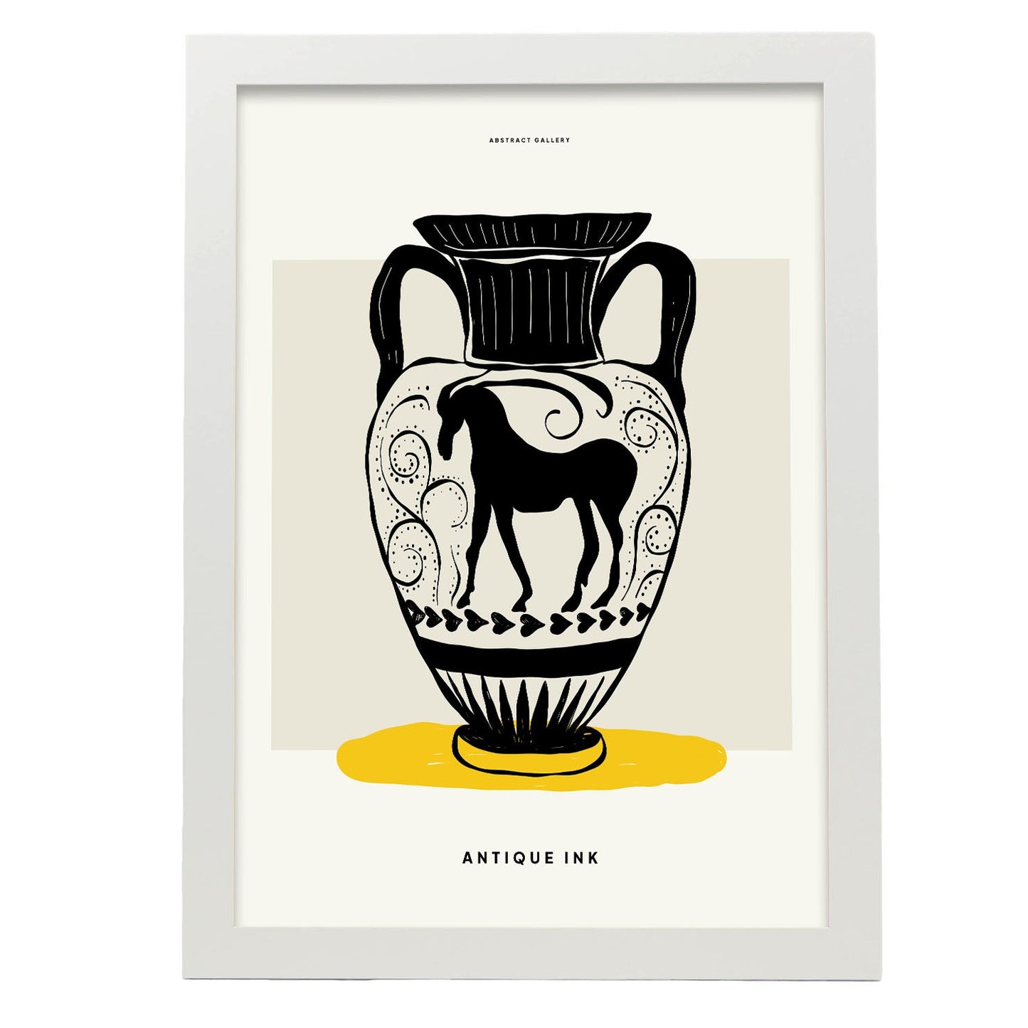 Mountain Goat Vase-Artwork-Nacnic-A3-Marco Blanco-Nacnic Estudio SL