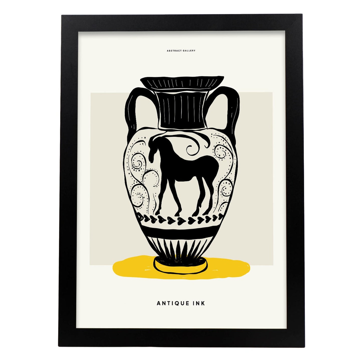 Mountain Goat Vase-Artwork-Nacnic-A3-Sin marco-Nacnic Estudio SL