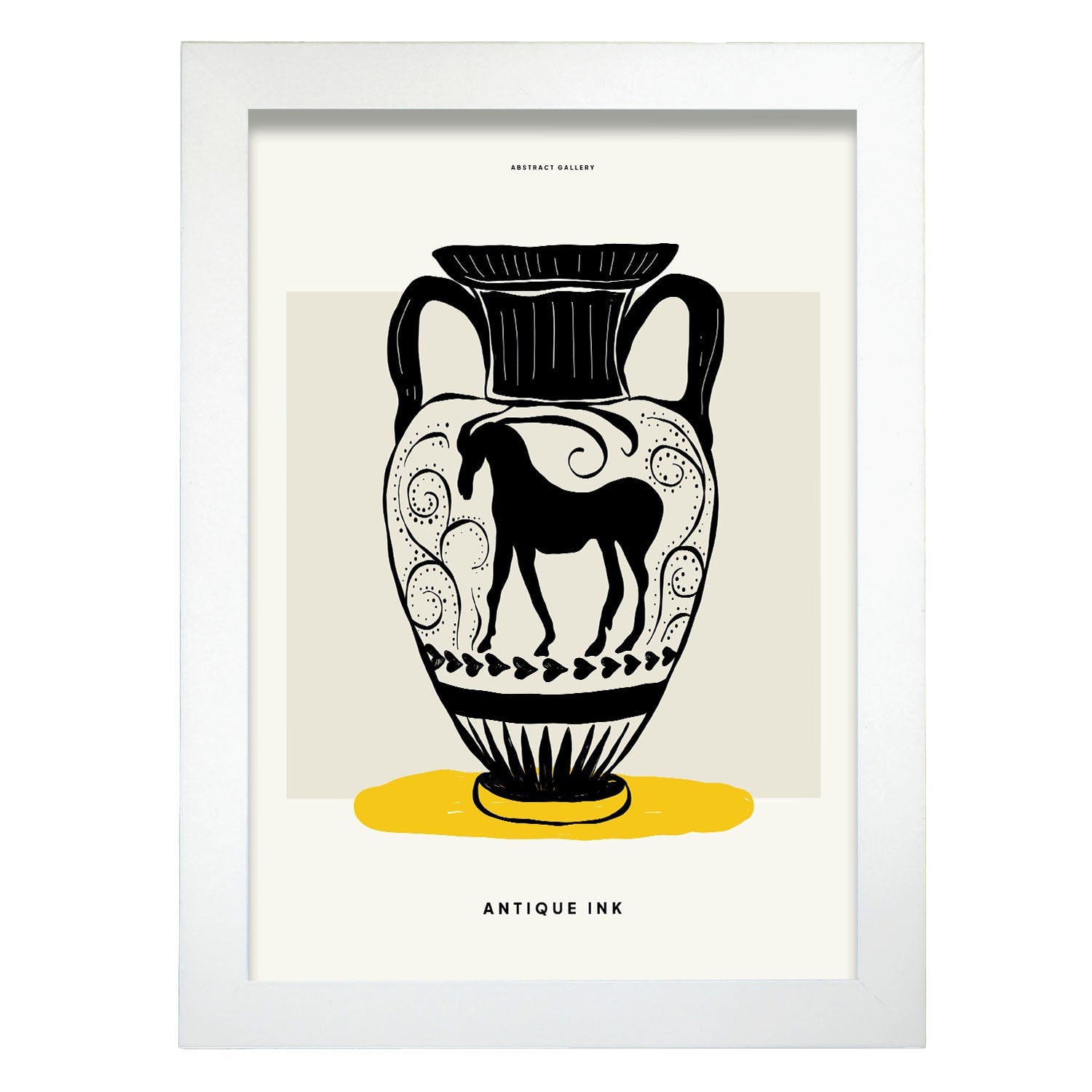 Mountain Goat Vase-Artwork-Nacnic-A4-Marco Blanco-Nacnic Estudio SL