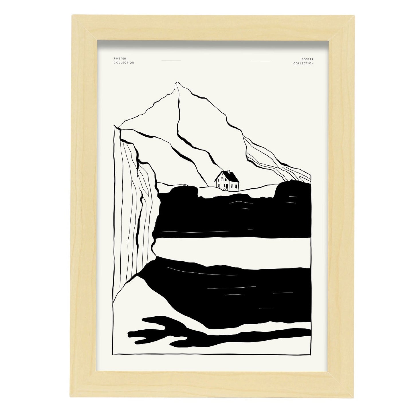 Mountain House-Artwork-Nacnic-A4-Marco Madera clara-Nacnic Estudio SL