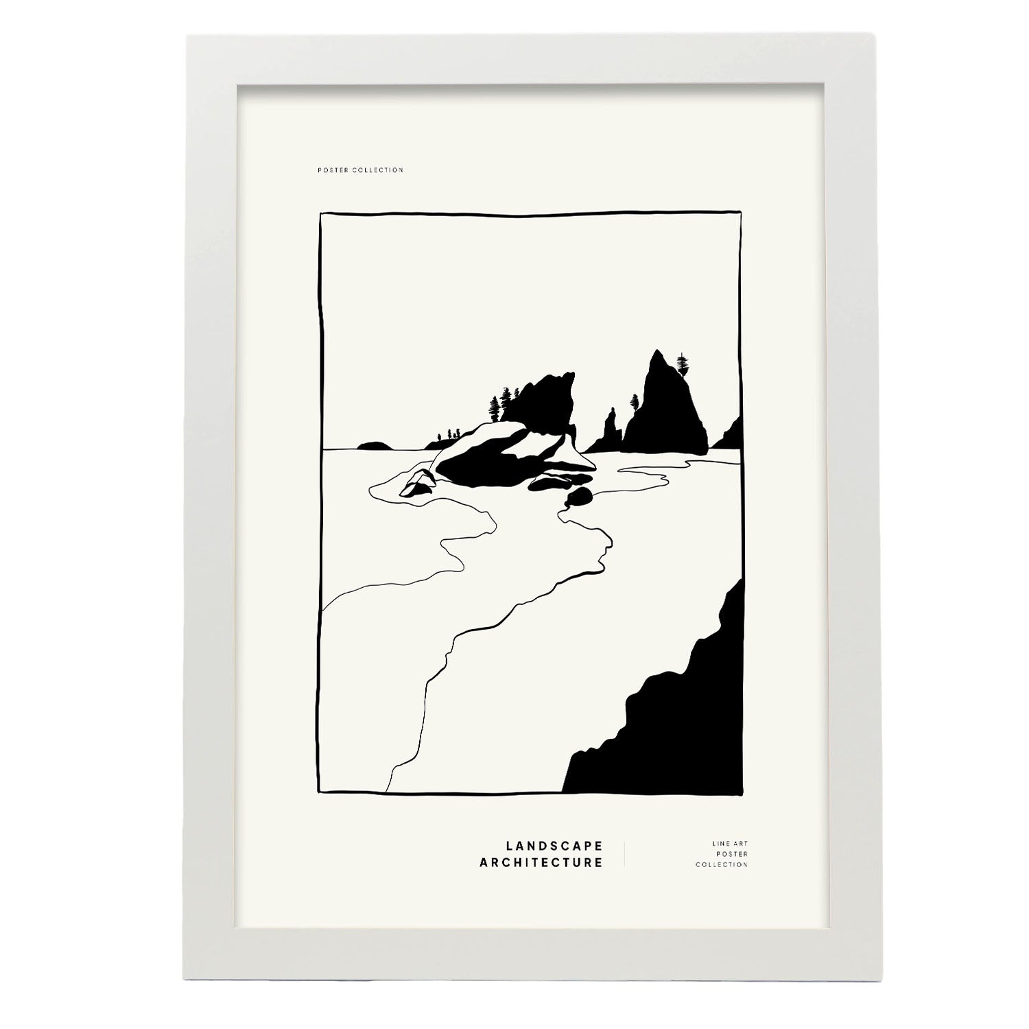 Mountain ocean-Artwork-Nacnic-A3-Marco Blanco-Nacnic Estudio SL