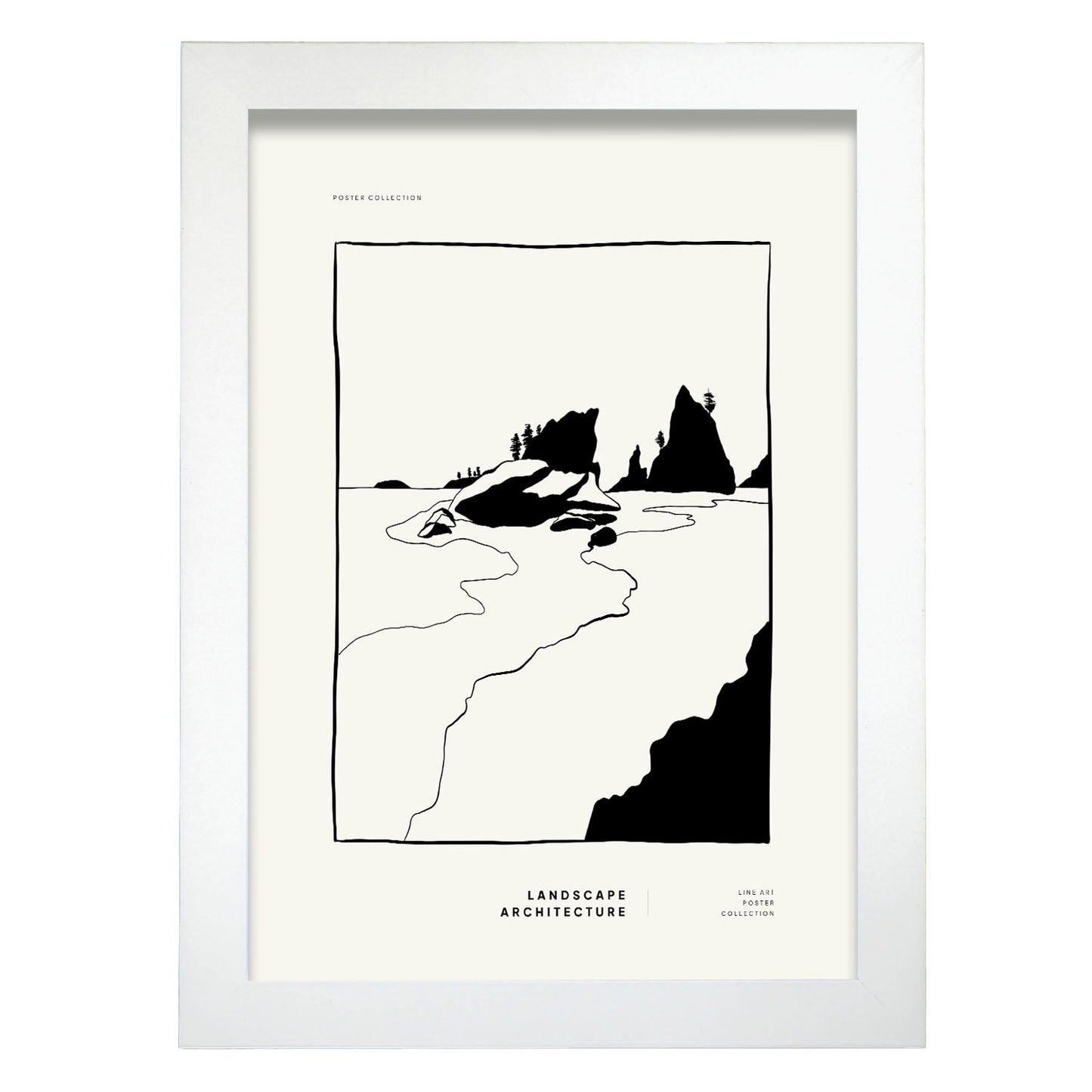 Mountain ocean-Artwork-Nacnic-A4-Marco Blanco-Nacnic Estudio SL