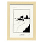 Mountain ocean-Artwork-Nacnic-A4-Marco Madera clara-Nacnic Estudio SL