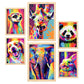 Conjunto de Láminas Nacnic Animales Abstractos_4