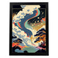 Nacnic Abstract Surreal Ukiyo 11. estampados de arte estético de pared para el diseño de dormitorio o sala de estar.-Artwork-Nacnic-A4-Sin marco-Nacnic Estudio SL