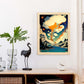 Nacnic Abstract Surreal Ukiyo 13. estampados de arte estético de pared para el diseño de dormitorio o sala de estar.-Artwork-Nacnic-Nacnic Estudio SL