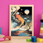 Nacnic Abstract Surreal Ukiyo 16. estampados de arte estético de pared para el diseño de dormitorio o sala de estar.-Artwork-Nacnic-Nacnic Estudio SL