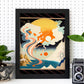 Nacnic Abstract Surreal Ukiyo 20. estampados de arte estético de pared para el diseño de dormitorio o sala de estar.-Artwork-Nacnic-Nacnic Estudio SL