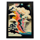 Nacnic Abstract Surreal Ukiyo 21. estampados de arte estético de pared para el diseño de dormitorio o sala de estar.-Artwork-Nacnic-A4-Sin marco-Nacnic Estudio SL