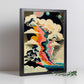 Nacnic Abstract Surreal Ukiyo 21. estampados de arte estético de pared para el diseño de dormitorio o sala de estar.-Artwork-Nacnic-Nacnic Estudio SL