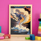 Nacnic Abstract Surreal Ukiyo 22. estampados de arte estético de pared para el diseño de dormitorio o sala de estar.-Artwork-Nacnic-Nacnic Estudio SL