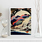 Nacnic Abstract Surreal Ukiyo 26. estampados de arte estético de pared para el diseño de dormitorio o sala de estar.-Artwork-Nacnic-Nacnic Estudio SL