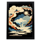 Nacnic Abstract Surreal Ukiyo 30. estampados de arte estético de pared para el diseño de dormitorio o sala de estar.-Artwork-Nacnic-A4-Sin marco-Nacnic Estudio SL