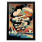 Nacnic Abstract Surreal Ukiyo 37. estampados de arte estético de pared para el diseño de dormitorio o sala de estar.-Artwork-Nacnic-A4-Sin marco-Nacnic Estudio SL