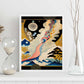 Nacnic Abstract Surreal Ukiyo 5. estampados de arte estético de pared para el diseño de dormitorio o sala de estar.-Artwork-Nacnic-Nacnic Estudio SL