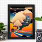 Nacnic altamente detallado geométrico psicodélico ukiyo 3. estampados de arte estético de pared para el diseño de dormitorio o sala de estar.-Artwork-Nacnic-Nacnic Estudio SL