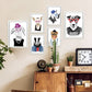 Nacnic Animalees Laminas para Habitación