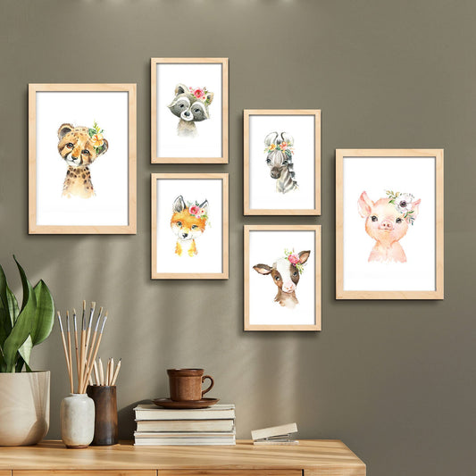 Laminas Nacnic Animales Flores Aesthetic