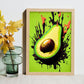 Lámina Pop Art de Aguacate Nacnic