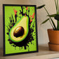 Lámina Pop Art de Aguacate Nacnic