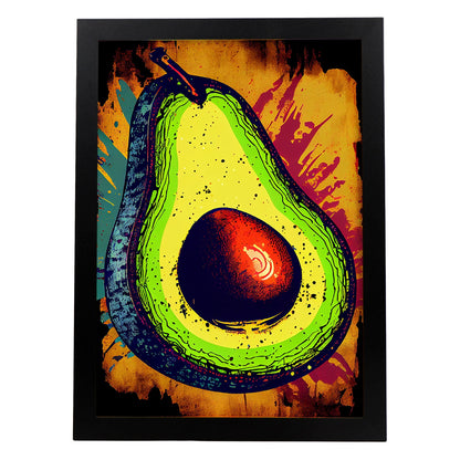 Láminas Nacnic Pop Art de Aguacate_2 en Español