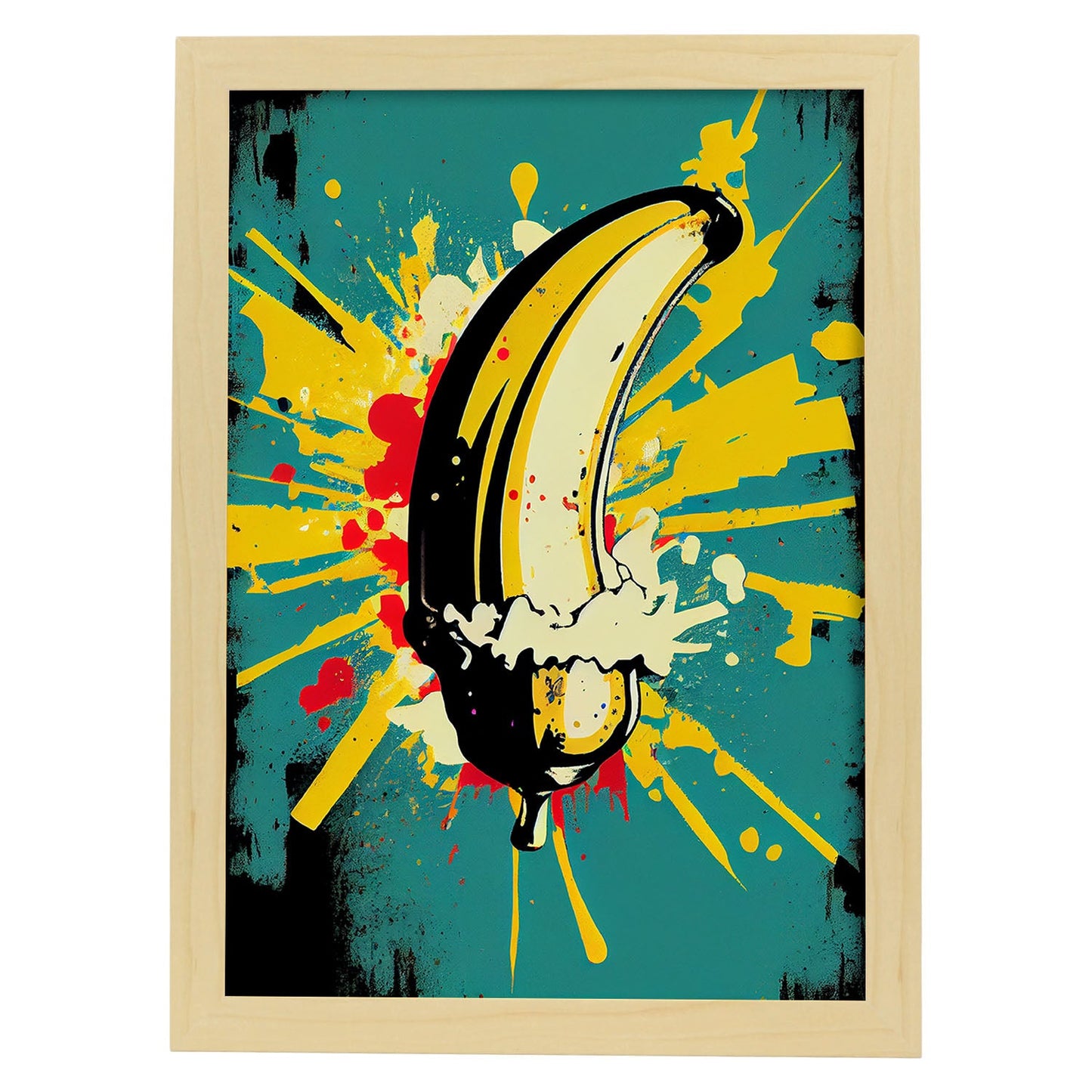 Lámina Nacnic Pop Art Banana