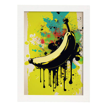 Nacnic Lámina Pop Art de Banana_2