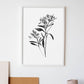 Nacnic Laminas de Arte Minimalista Bouvardia