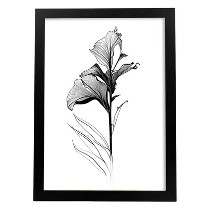 Nacnic Lámina de Arte Minimalista Canna_2