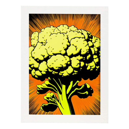 Lamina Nacnic Pop Art de Coliflor