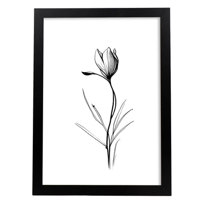 Laminas Nacnic Minimalista de Crocus