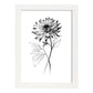Nacnic Lámina Minimalista de Dahlia