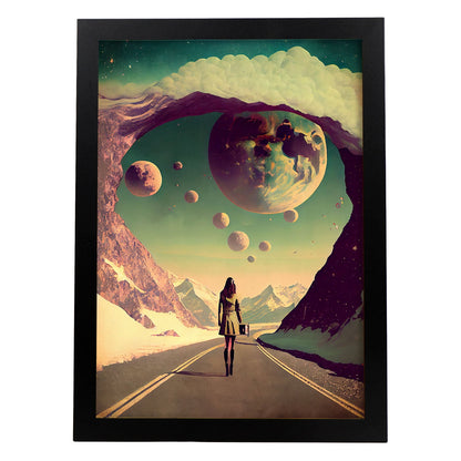 Nacnic hay infinitas posibilidades vintage extrañas 129. estampados de arte de pared estético para el diseño de dormitorio o sala de estar.-Artwork-Nacnic-A4-Sin marco-Nacnic Estudio SL