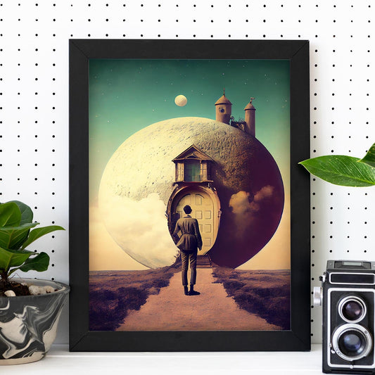 Nacnic hay infinitas posibilidades vintage extrañas 143. estampados de arte de pared estético para el diseño de dormitorio o sala de estar.-Artwork-Nacnic-Nacnic Estudio SL