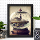 Nacnic hay infinitas posibilidades vintage extrañas 150. estampados de arte estético de pared para el diseño de dormitorio o sala de estar.-Artwork-Nacnic-Nacnic Estudio SL