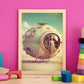 Nacnic hay infinitas posibilidades vintage extrañas 154. estampados de arte de pared estético para el diseño de dormitorio o sala de estar.-Artwork-Nacnic-Nacnic Estudio SL