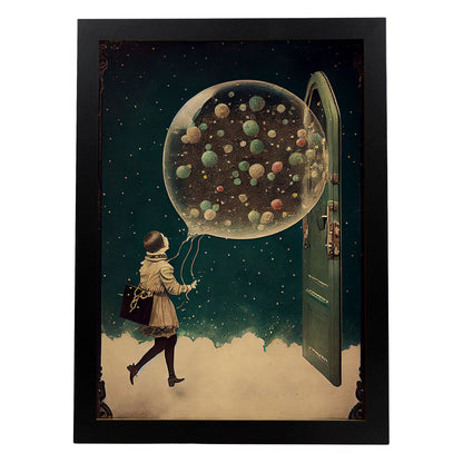 Nacnic hay infinitas posibilidades vintage extrañas 159. estampados de arte de pared estético para el diseño de dormitorio o sala de estar.-Artwork-Nacnic-A4-Sin marco-Nacnic Estudio SL